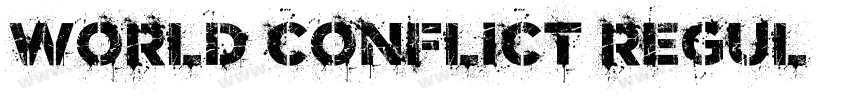 World Conflict Regul字体转换